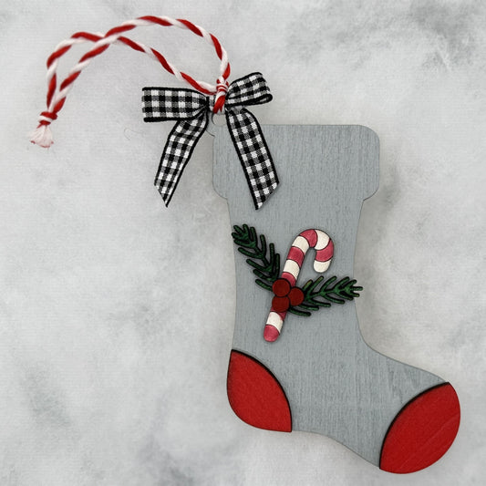 Personalized Christmas Stocking Ornament