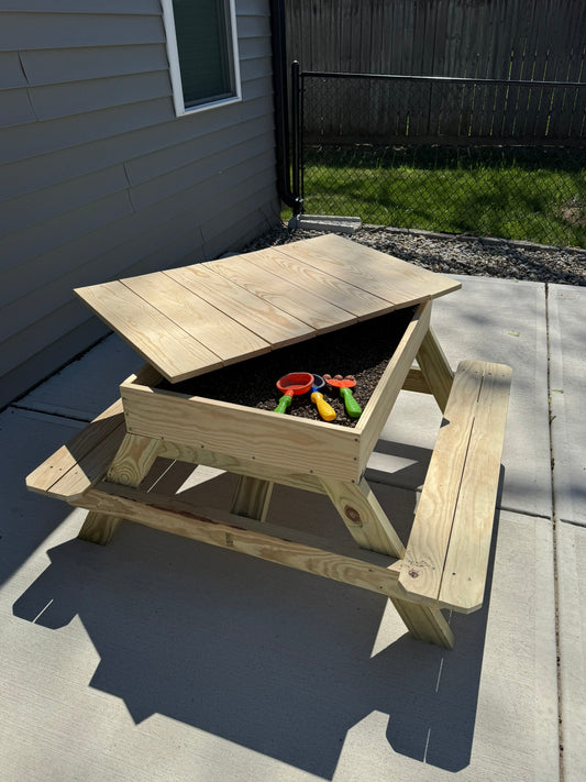 Kids Picnic & Play Table with Removable Top