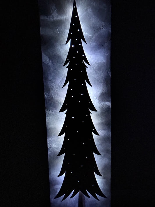 Christmas Tree Porch Leaner