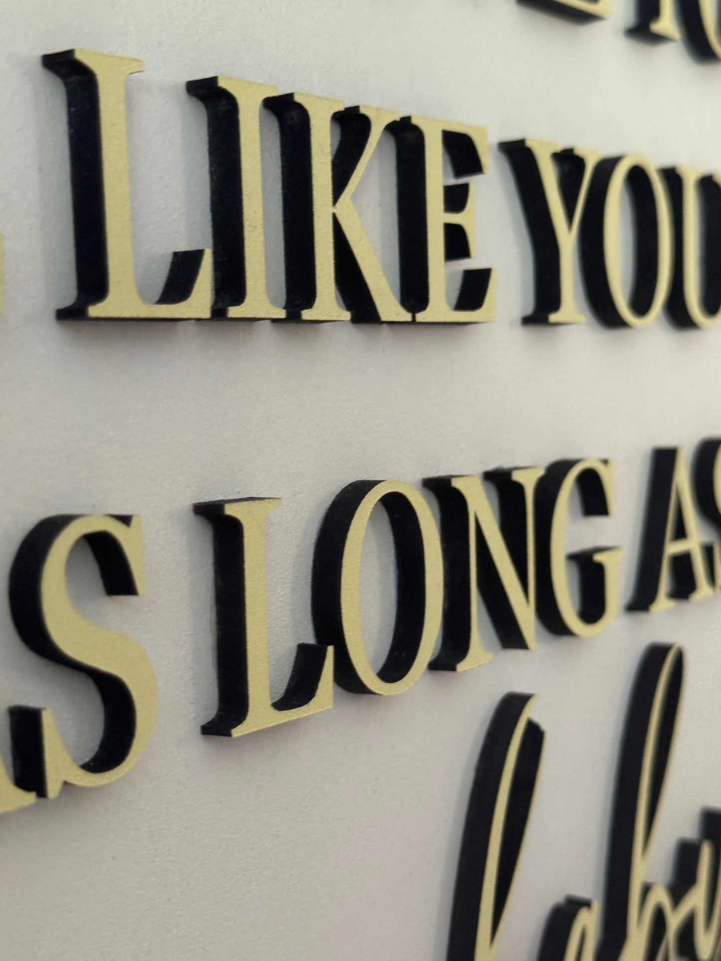 "I'll Love You Forever, I'll Like You for Always" Handmade Wooden Wall Sign