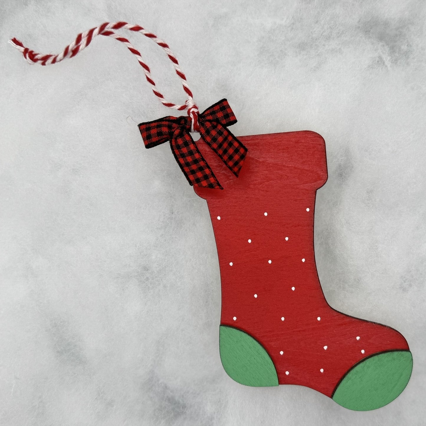Personalized Christmas Stocking Ornament