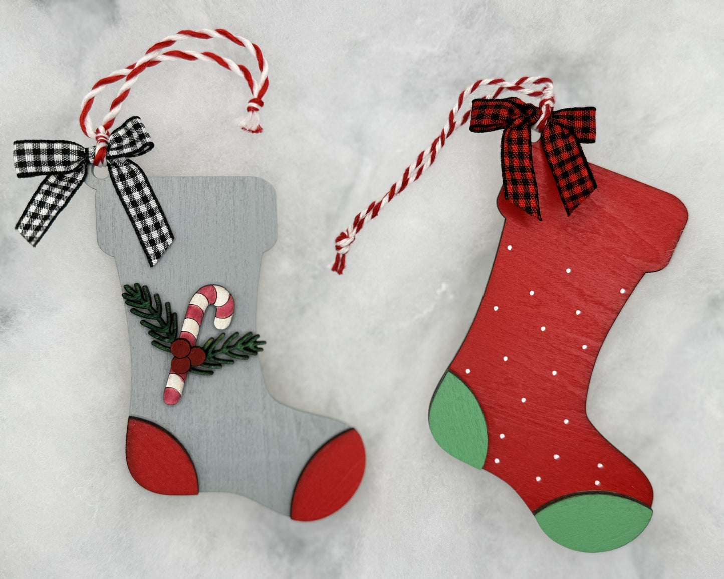 Personalized Christmas Stocking Ornament