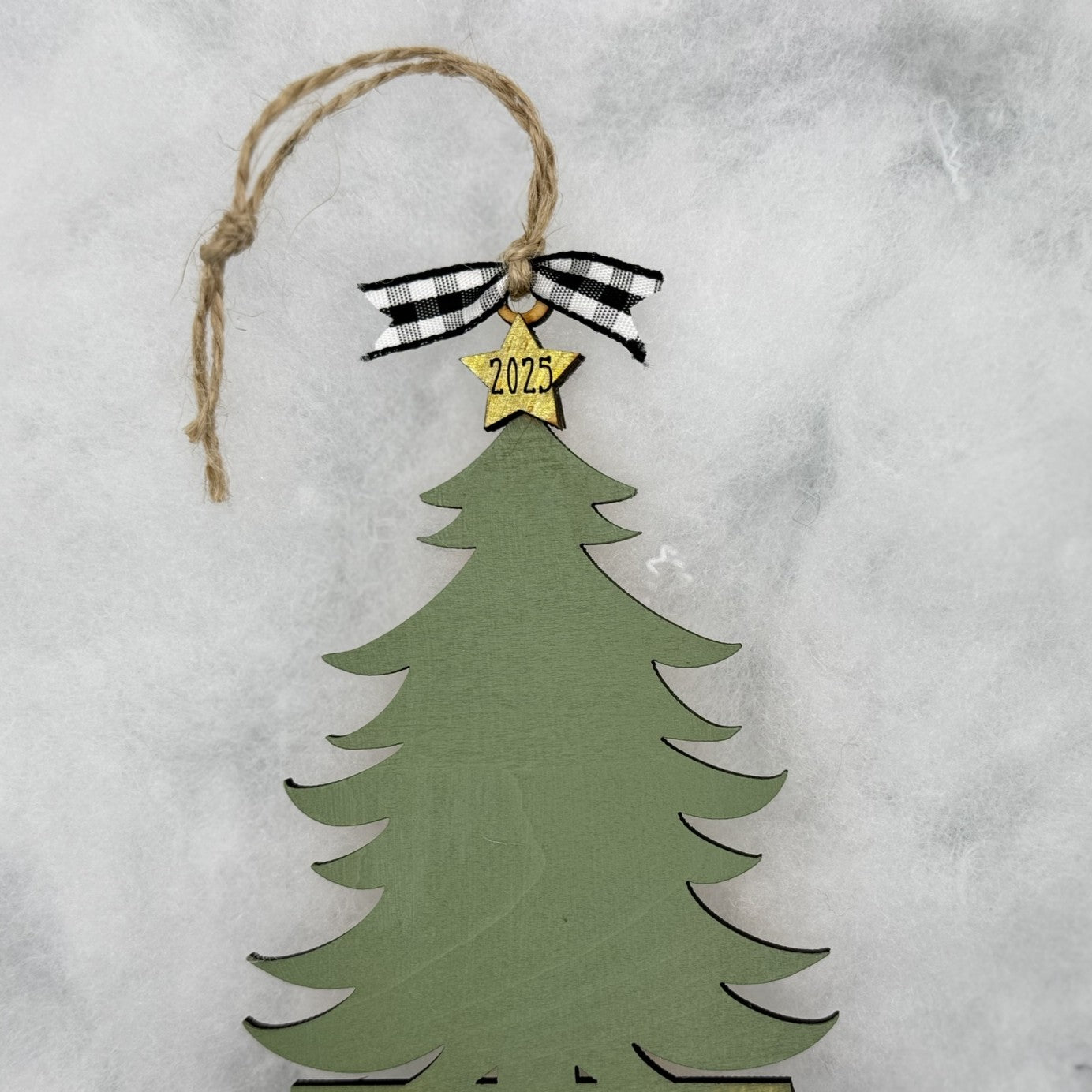 Personalized Christmas Tree Ornament