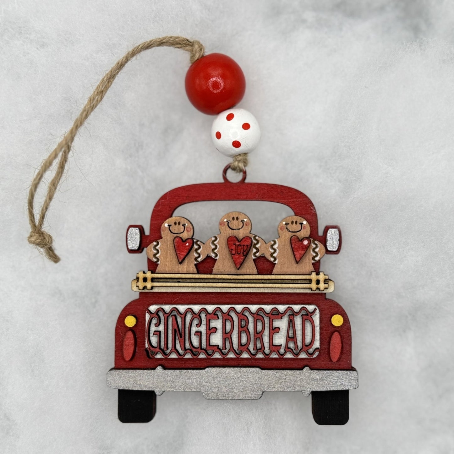 Truck Gift Card Holder Ornament