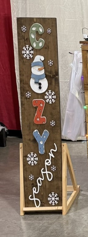 Cozy Season Porch Leaner