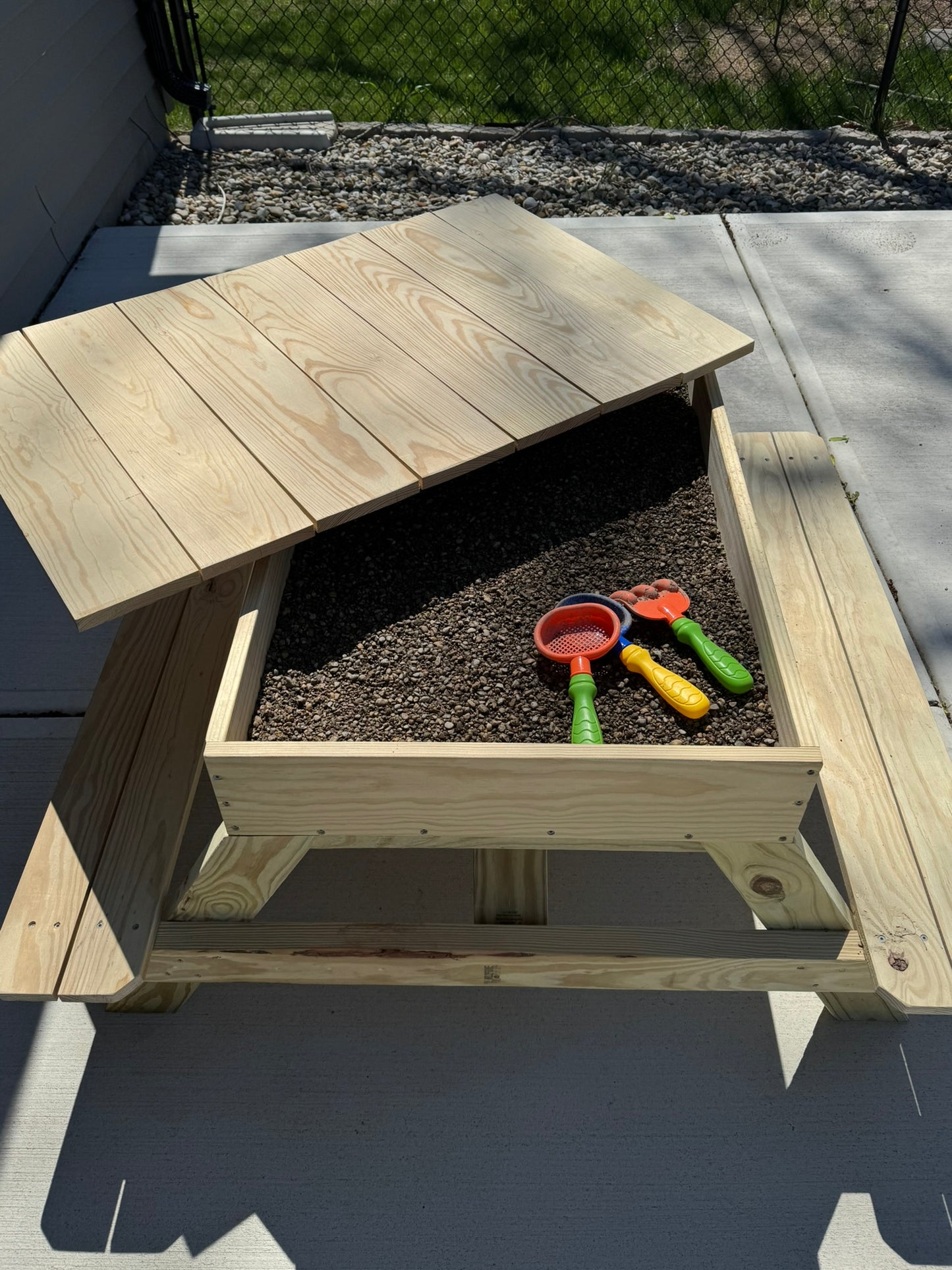 Kids Picnic & Play Table with Removable Top