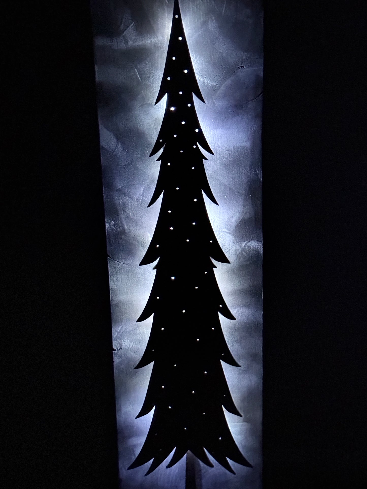 Christmas Tree Porch Leaner