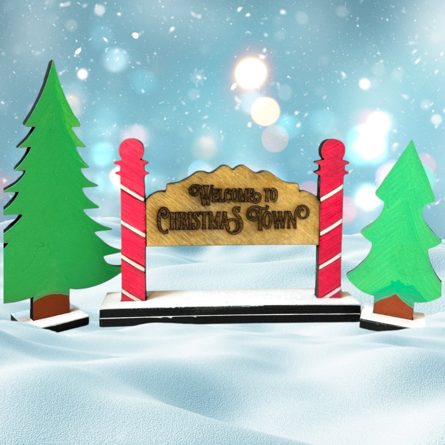 Christmas Town Village