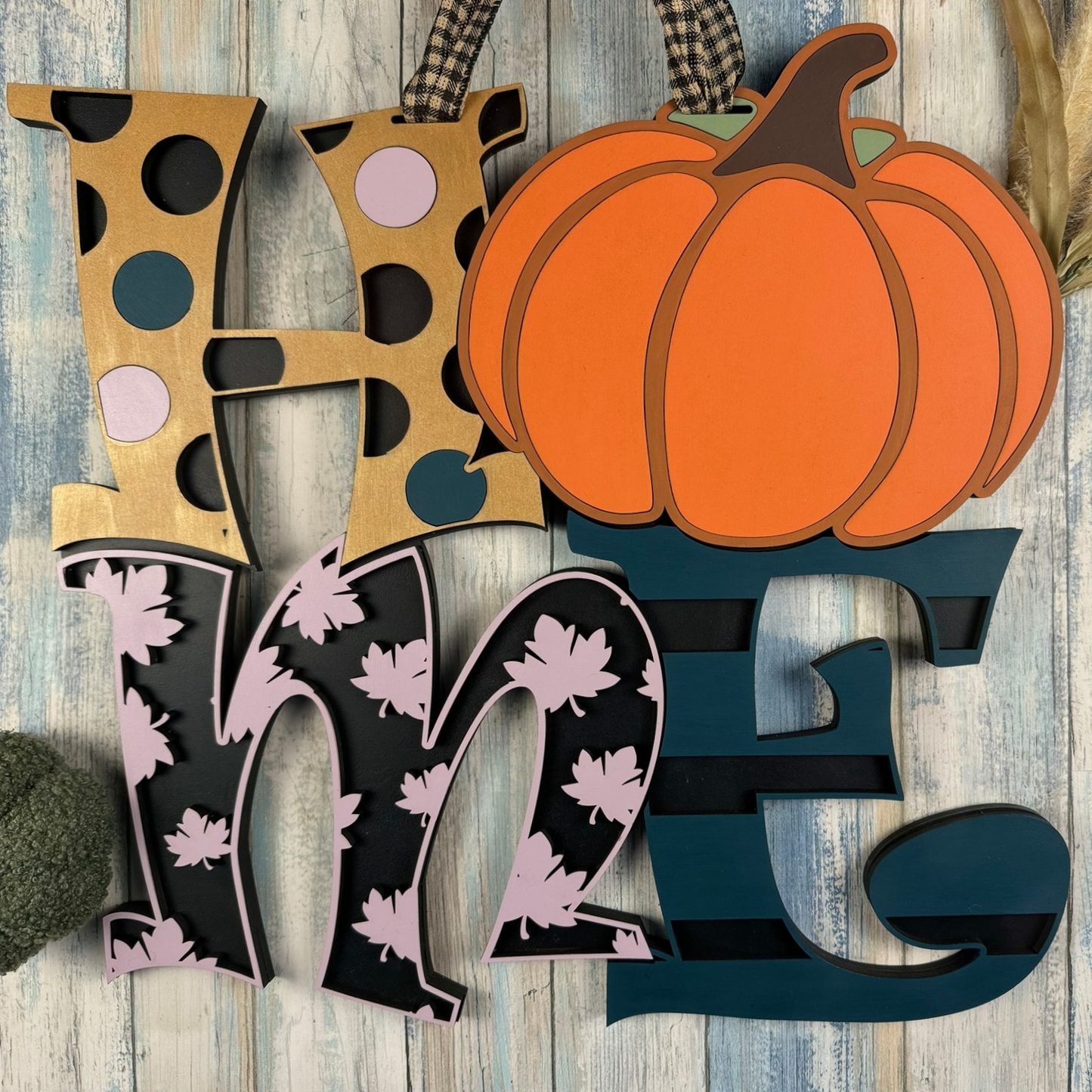 Fall Home Door Hanger