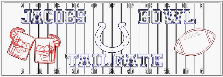 Tailgate Sign - Custom Order