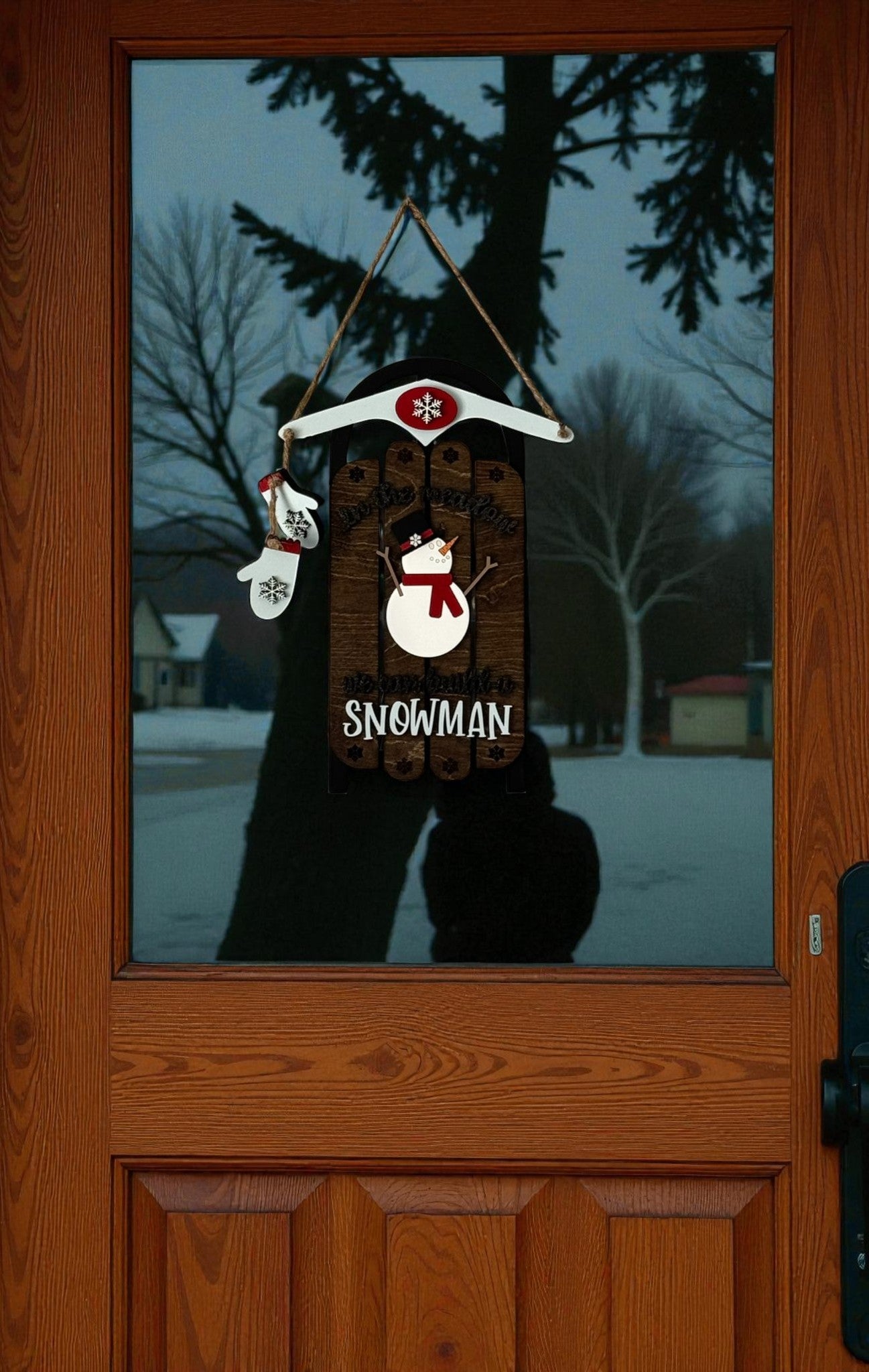 Sleigh Door Hanger