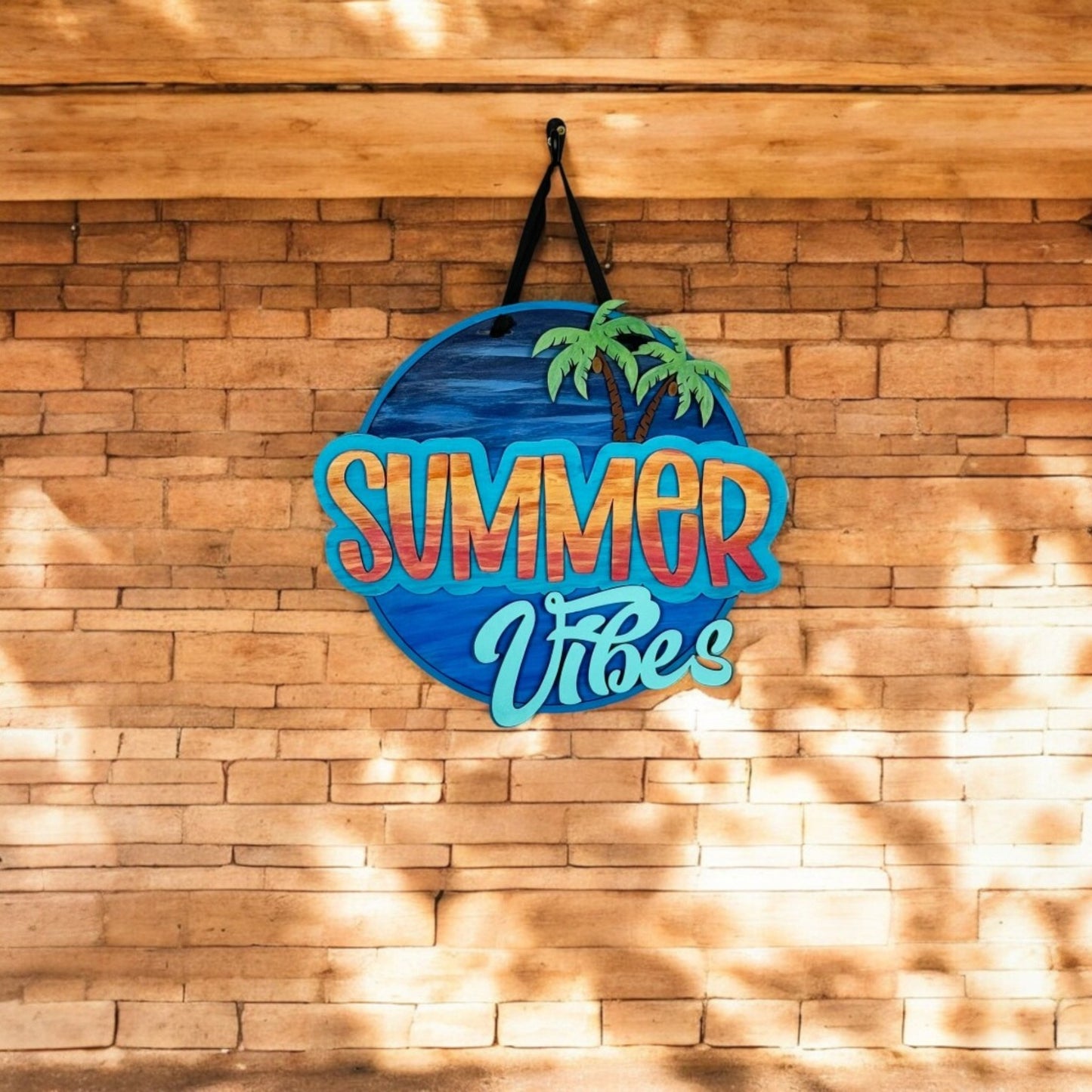 Summer Vibes Door Hanger