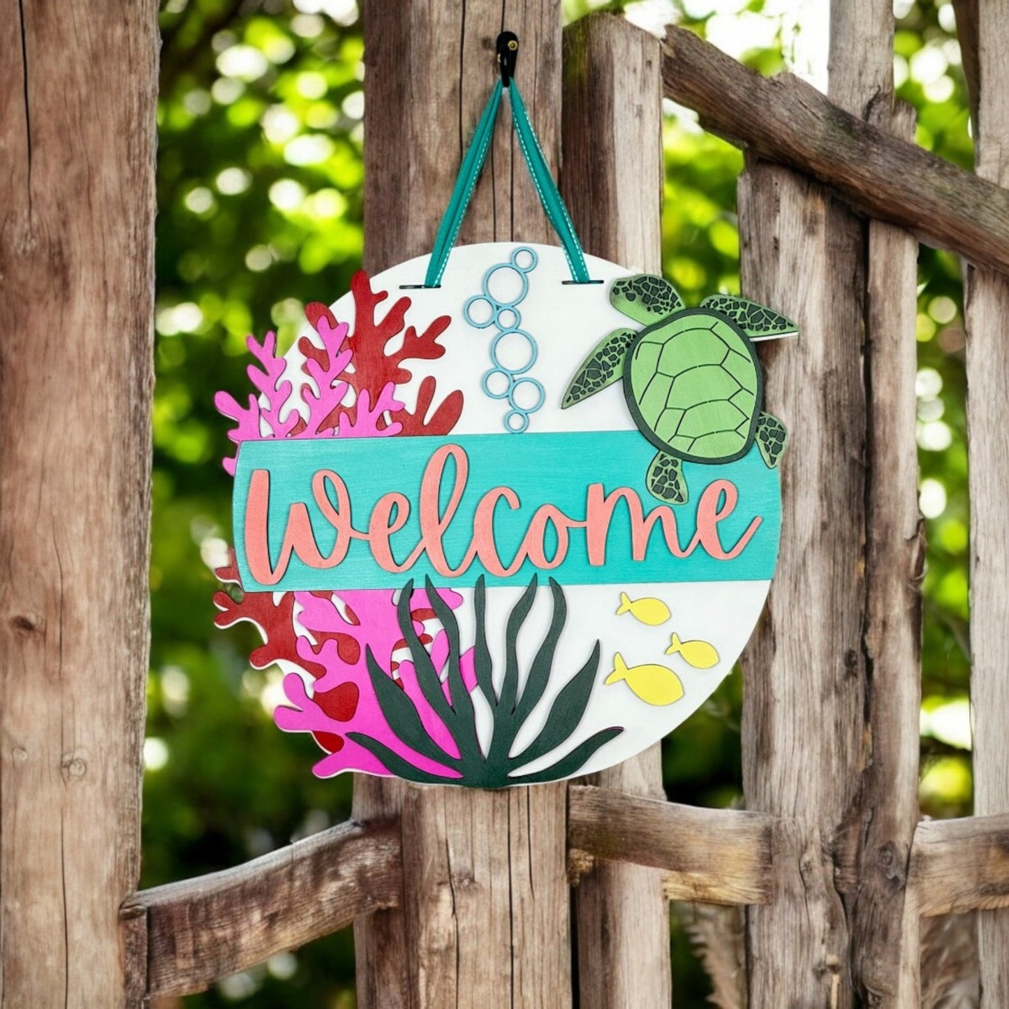 Turtle Welcome Door Hanger