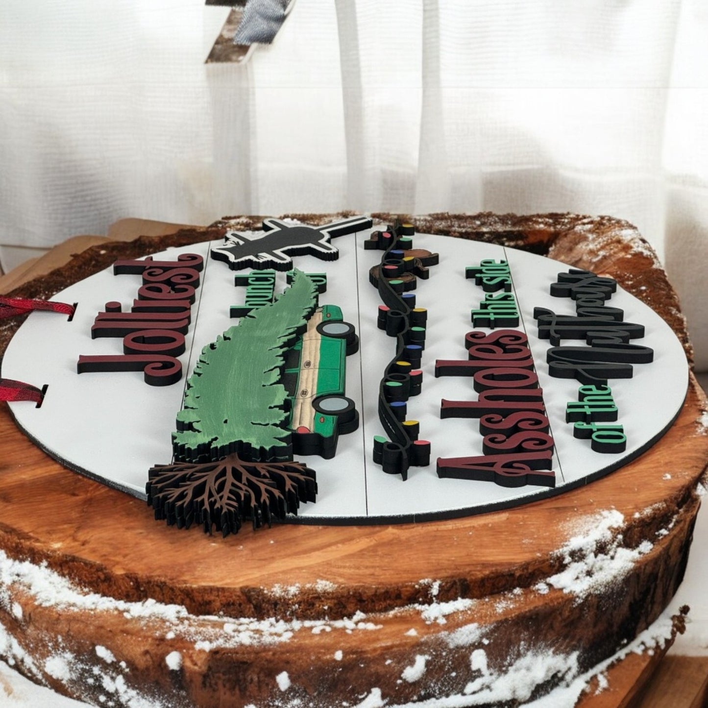 Jolliest Bunch Of Assholes Door Hanger