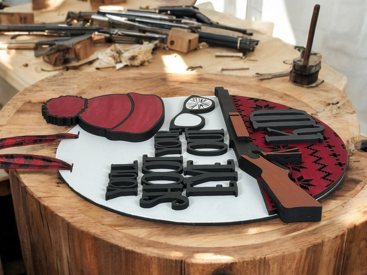 You'll Shoot Your Eye Out Kid Door Hanger